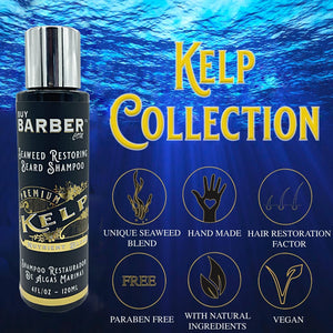 Shampoo para Barba con Algas Marinas Premium