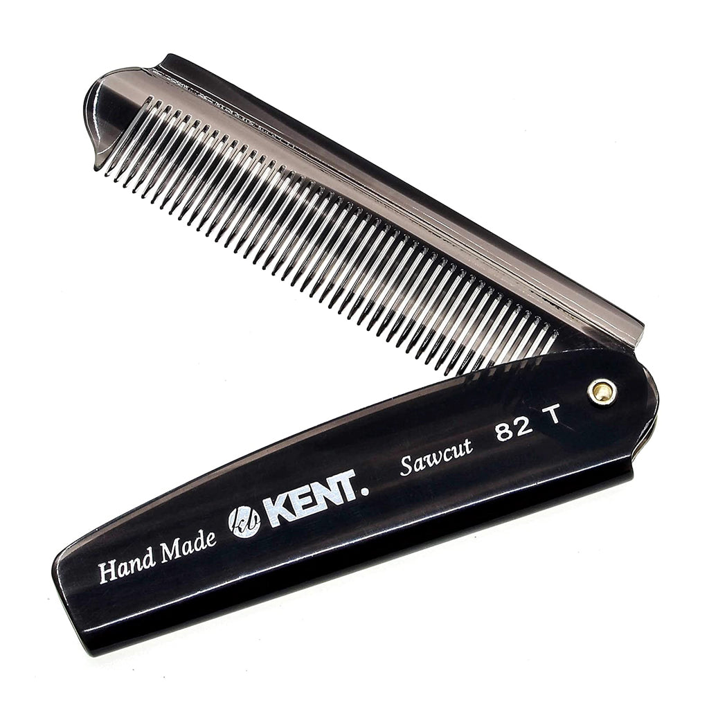 Kent Brushes Peine de Grafito Plegable con Diente Fino 90mm