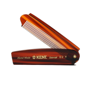 Kent Brushes Peine Plegable con Diente Fino 90mm