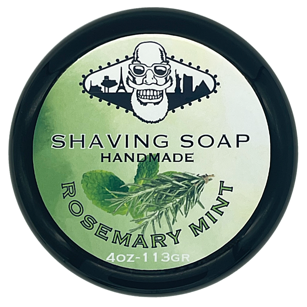 Jabón de Afeitar Menta Romero en Bowl
