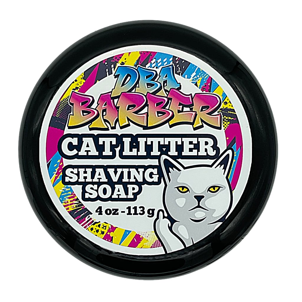 "Cat Litter" Jabon de Afeitar