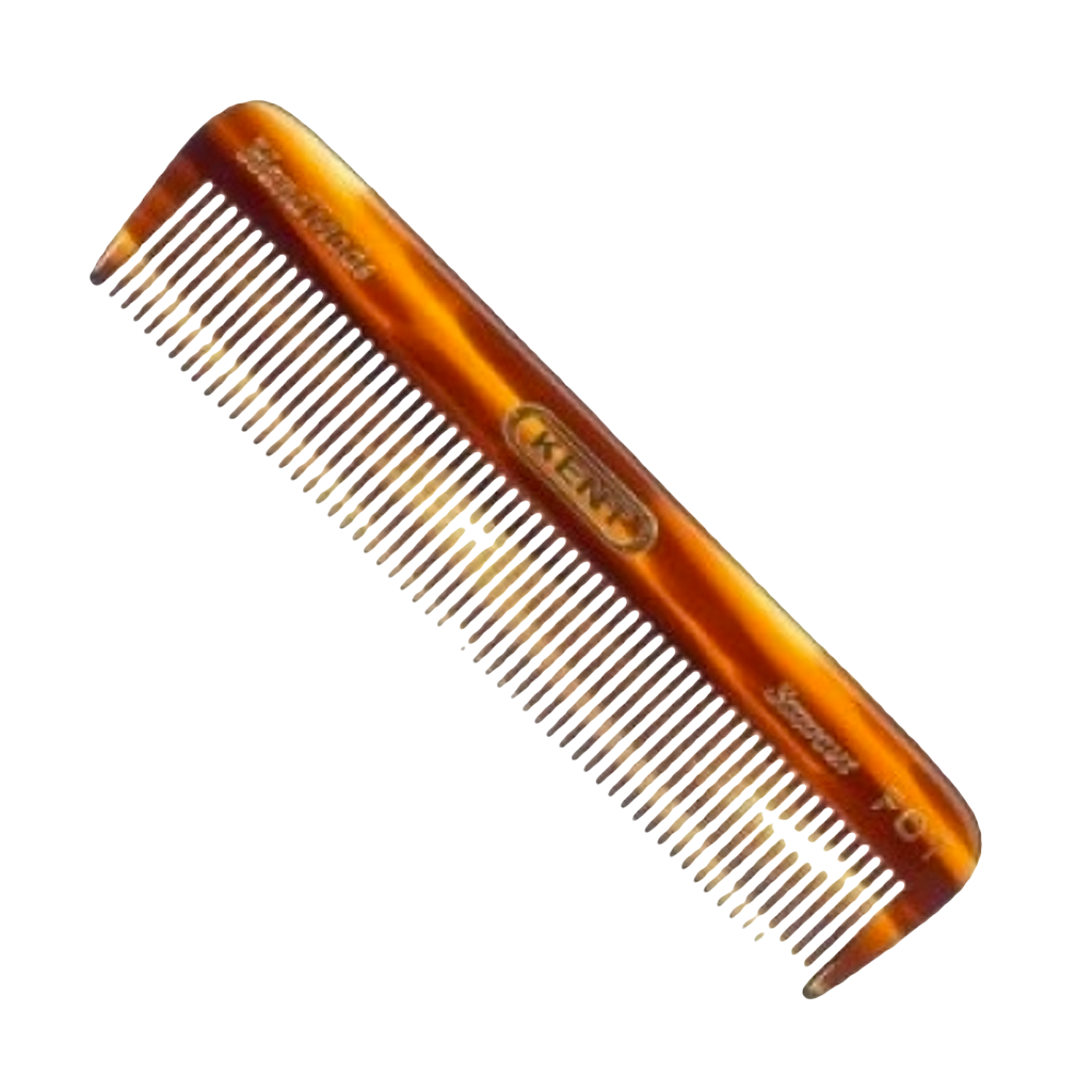 Kent Brushes Peine de Bolsillo 112mm Diente Fino