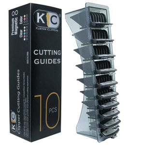 Guías de Corte Premium Negro 10 piezas con Clip Metálico