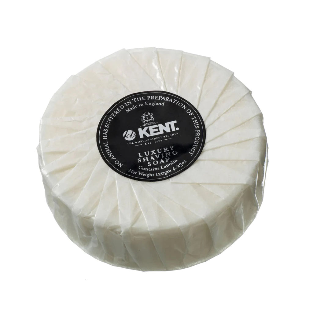Kent Brushes Jabón para Afeitar de Lujo con Lanolina