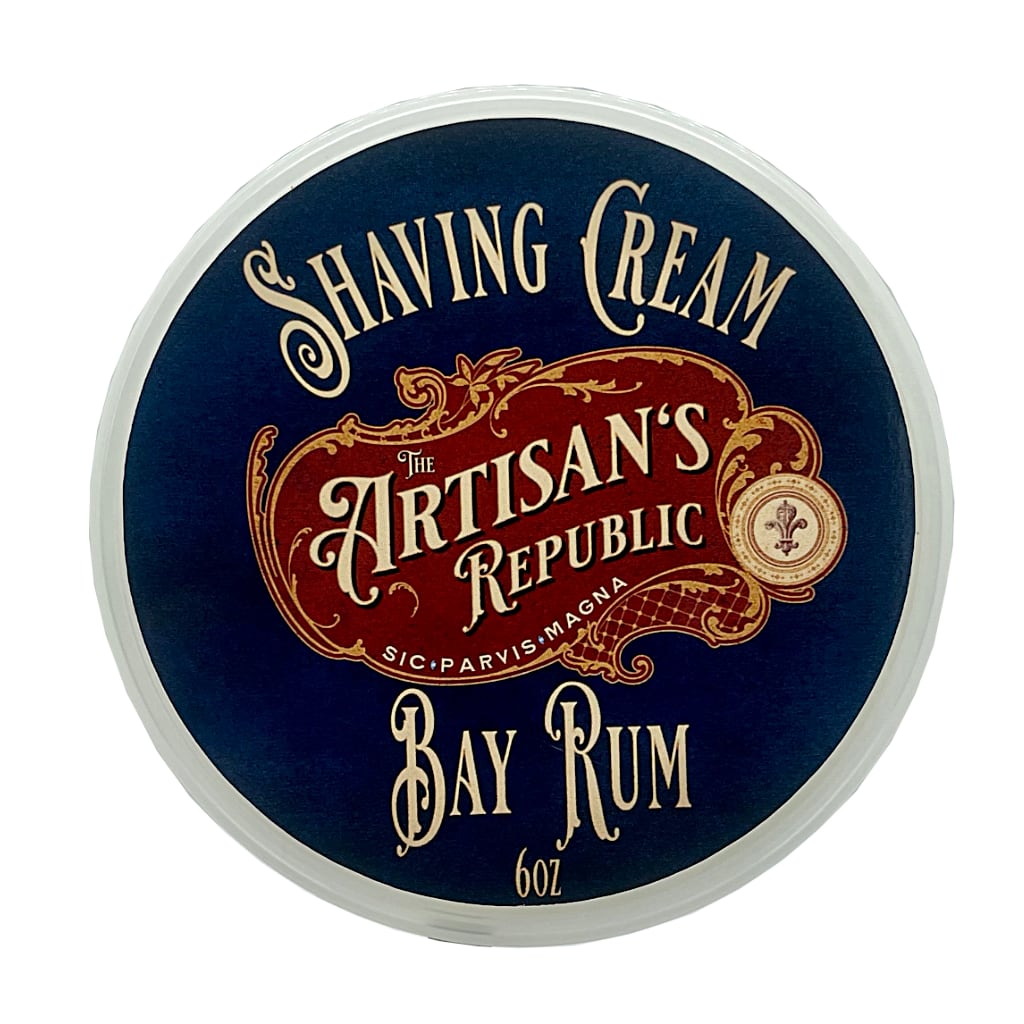 Crema de Afeitar Bay Rum